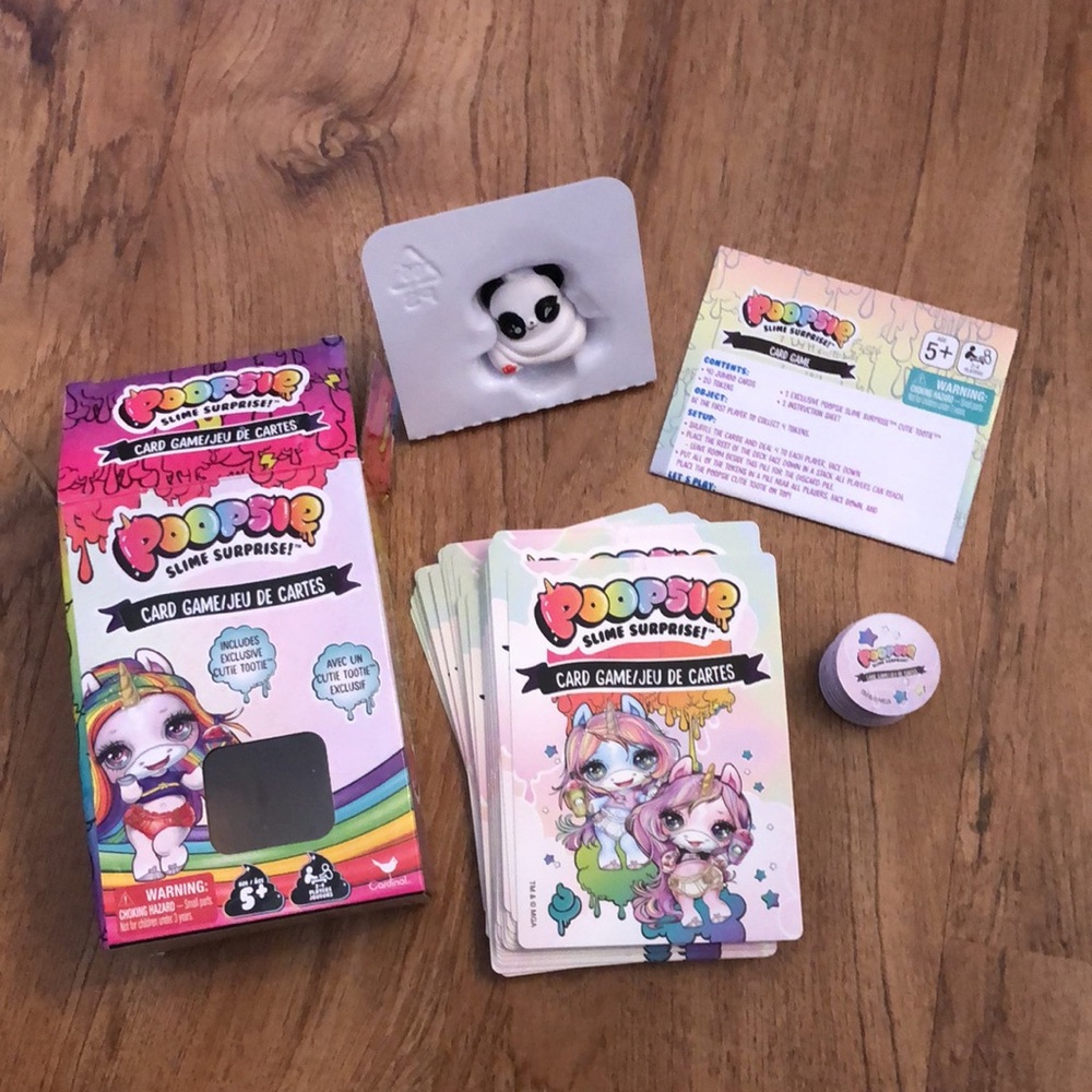 Poopsie Slime Surprise Card Game